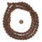 The Bead Chest 12mm Rudraksha Mala Beads - 108 Authentic Nepali Prayer Rosary Beads